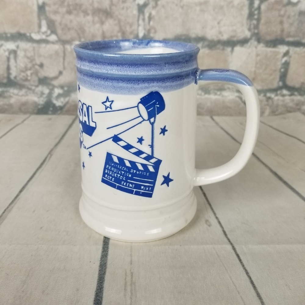 Vintage Universal  Studios Stein '82 Blue Japan